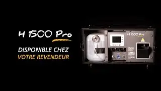 ALGAM LIGHTING - H1500 Pro - Machine à brouillard (Algam Webstore)