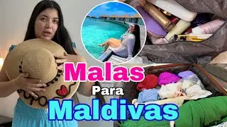 ARRUMANDO AS MALAS PARA MALDIVAS!😍✈️🌊