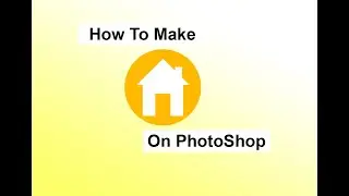 How to Draw Home icon In Photoshop | Photoshop Tricks & Skills