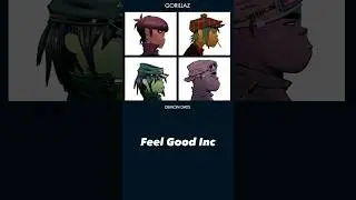 My Favourite Song from every Gorillaz Album #shorts #gorillaz