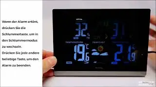 Метеостанція для дому Technoline WS6462 з безпровідним датчиком Black (WS6462)