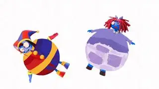 The Amazing Digital Circus Blueberry Inflation Pomni and Ragatha edit 3