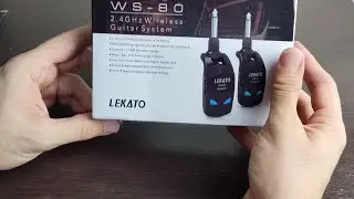 [Z-ubx] Transmissor sem fio LEKATO WS-80 wirelles instrumentos p10  - Guitarra / Baixo review