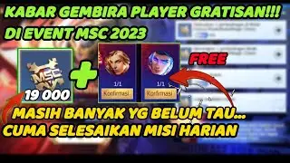 CARA MENDAPATKAN SKIN MSC 2023 TANPA TOP UP - MOBILE LEGENDS