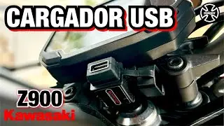 CARGADOR USB en KAWASAKI Z900 | Guía Paso a Paso