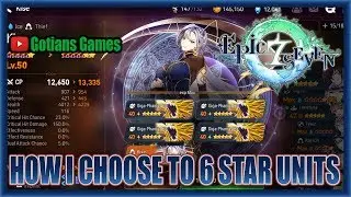 Epic Seven How I Choose to Make a 6 Star unit