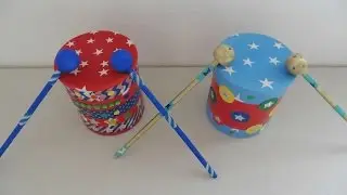 DIY- Tambores ⭐️/ Drums ⭐️ - Creative Flower