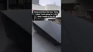 WHAT IN THE EXTERNAL HARD DRIVE IS THIS? 🤦🏾‍♂️ #kanyewest #cybertruck #vehicles #truck #yeezy