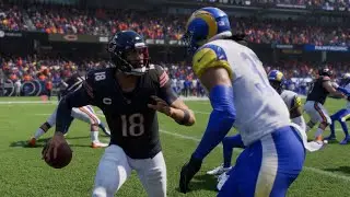 Chicago Bears vs Los Angeles Rams - NFL Week 4 2024 Full Game Highlights (Madden 25 Sim)