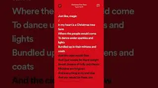 Taylor Swift - Christmas Tree Farm 
