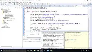 32-Data Driven Using Excel in Selenium