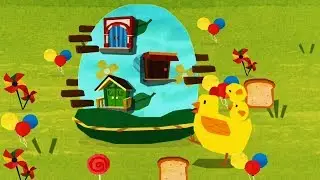 Design an eggshell house for the chicken~Design an Big Can House for the Baby Octopus~Kids Cartoon