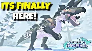 The TREX Creature is FINALLY HERE in Creatures of Sonaria