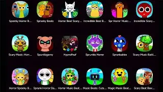 Sprunki,Horror Sparnky Beat Battle,Scary Music Beat Maker,Horror Scary Beats,IncrediMix Box Music