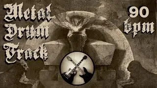 Doom Metal Drum Track 90 bpm