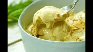 Gelado de baba de camelo