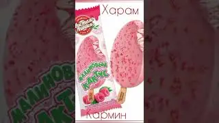 Мороженое харам и халяль