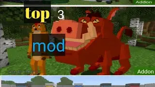 top 3 mod for minecraft pocket edition ll mod change your world ll mastermindnv