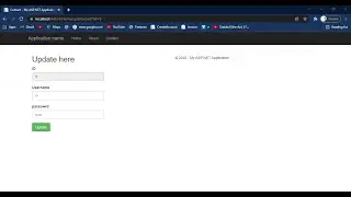 update method in asp.net using link to SQL data classes approach and SQL database