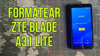 Como Formatear ZTE BLADE A31 LITE
