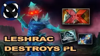 LESHRAC AND TEAM DESTROYS PL! | Full Game (Dota 2 7.24)