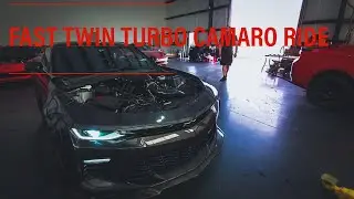 First Twin Turbo Camaro Drive (Huron Speed Kit) 6th Gen Camaro SS