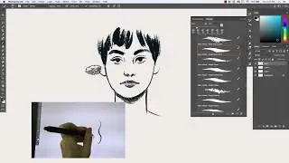 Photoshop Mini Tip: Using Pen Tilt with Ink Brushes