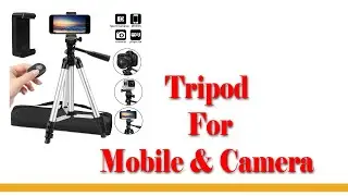 Tripod for Mobile and DSLR Camera