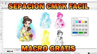 Separacion CMYK facil en CORELDRAW - 2023 | Video 1 de 3