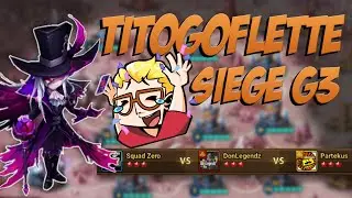SIEGE EU G3: 4 cleave Mihyang différentes  (pas les meilleurs KEKW)  SZ vs DonLegendz vs Partekus
