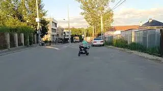 Самый дешёвый трёхместный электроскутер Elliprun:-)