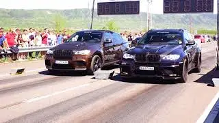 BMW X6M HAMANN 600HP vs BMW X6M G-POWER 800HP