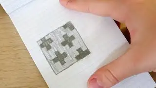 БУЛЫЖНИК ! БЛОК КАМНЯ из МАЙНКРАФТ РИСУНКИ ПО КЛЕТОЧКАМ - PIXEL ART