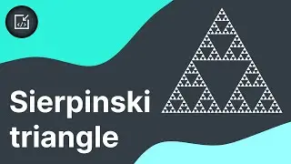 A triangle made of copies of itself? (Sierpinski triangle) - Inside code