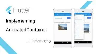AnimatedContainer Flutter widget