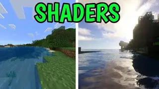 HOW TO GET SHADERS ON MINEACRAFT PS4/XBOX/PS5