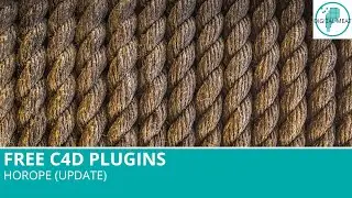 Free C4D Plugins: HoRope (Update)