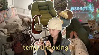 200,000 won knitting supplies Temu Kang📦 Decorate your own knitting hideout🧶