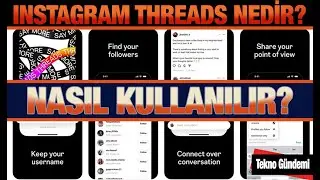 Instagram Threads Nedir? Nasıl Kullanılır? Twitter ile Threads arasındaki farklar neler? 