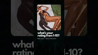 Miley Cyrus - Party in the U.S.A. | RATE THE SONG