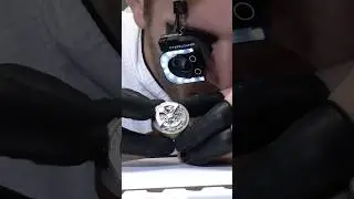 IWC watchmaker, shows the assembly process of the Portofino Perpetual Calendar. 📷 IW344602 #asmr