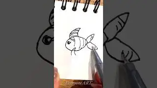Drawing a Tropical Fish 