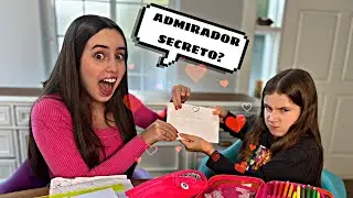 NAMORANDO NA ESCOLA? REAGINDO AO MATERIAL ESCOLAR DA MINHA PRIMA!