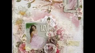 Gabrielle's 'Love' layout for Scrapbook Diaries