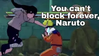 PTS Neji INFINITE Guard Break Loop || ultimate ninja storm 4
