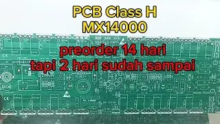 review pcb mx 14000 bandarepower, preorder 14 hari tapi 2 hari sampai