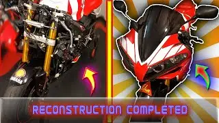 Odbudowa Yamaha R1 RN19 Part 2 Rebuilding the Yamaha R1 Santander Limited Edition