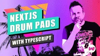 React Next JS Typescript Drum Pads | Next.js Drum Machine with Typescript