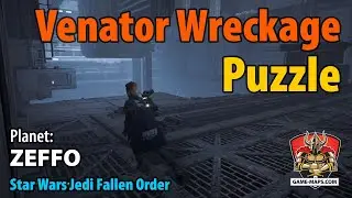 Venator Wreckage Puzzle Walkthrough - Zeffo - Star Wars Jedi Fallen Order