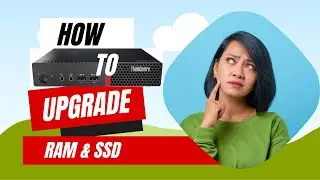 Lenovo M910q ,M920q mini desktop RAM & SSD up gradation || RK IT Info